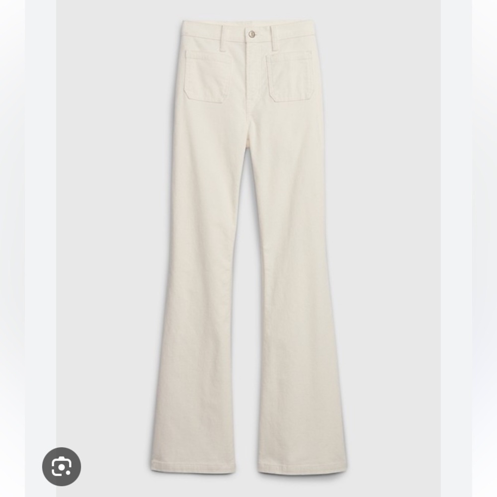 Gap High Rise Corduroy '70s Flare Pants